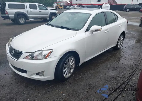 2010 Lexus Is 250 from USA, damaged, VIN JTHCF5C22A5039505